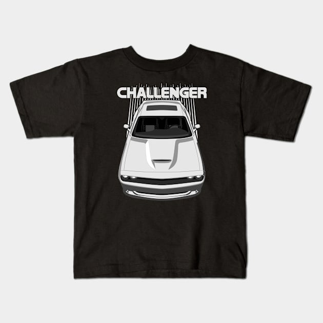 Challenger - White Kids T-Shirt by V8social